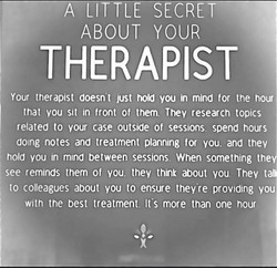 Your therapist